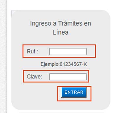 INGRESO A TRAMITES EN LINEA DIRECCION DEL TRABAJO