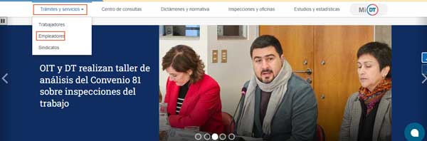 TRAMITES Y SERVICIOS DIRECCION DEL TRABAJO